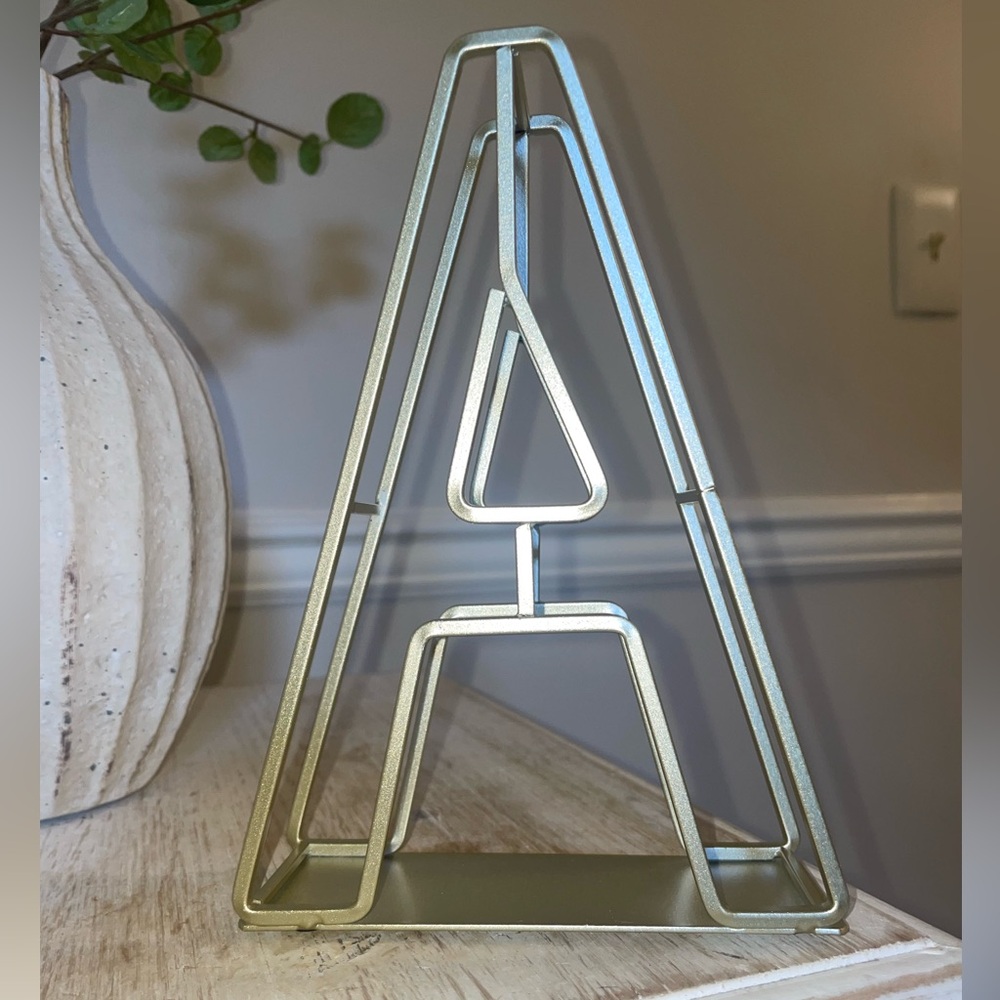 Decorative Gold Letter A